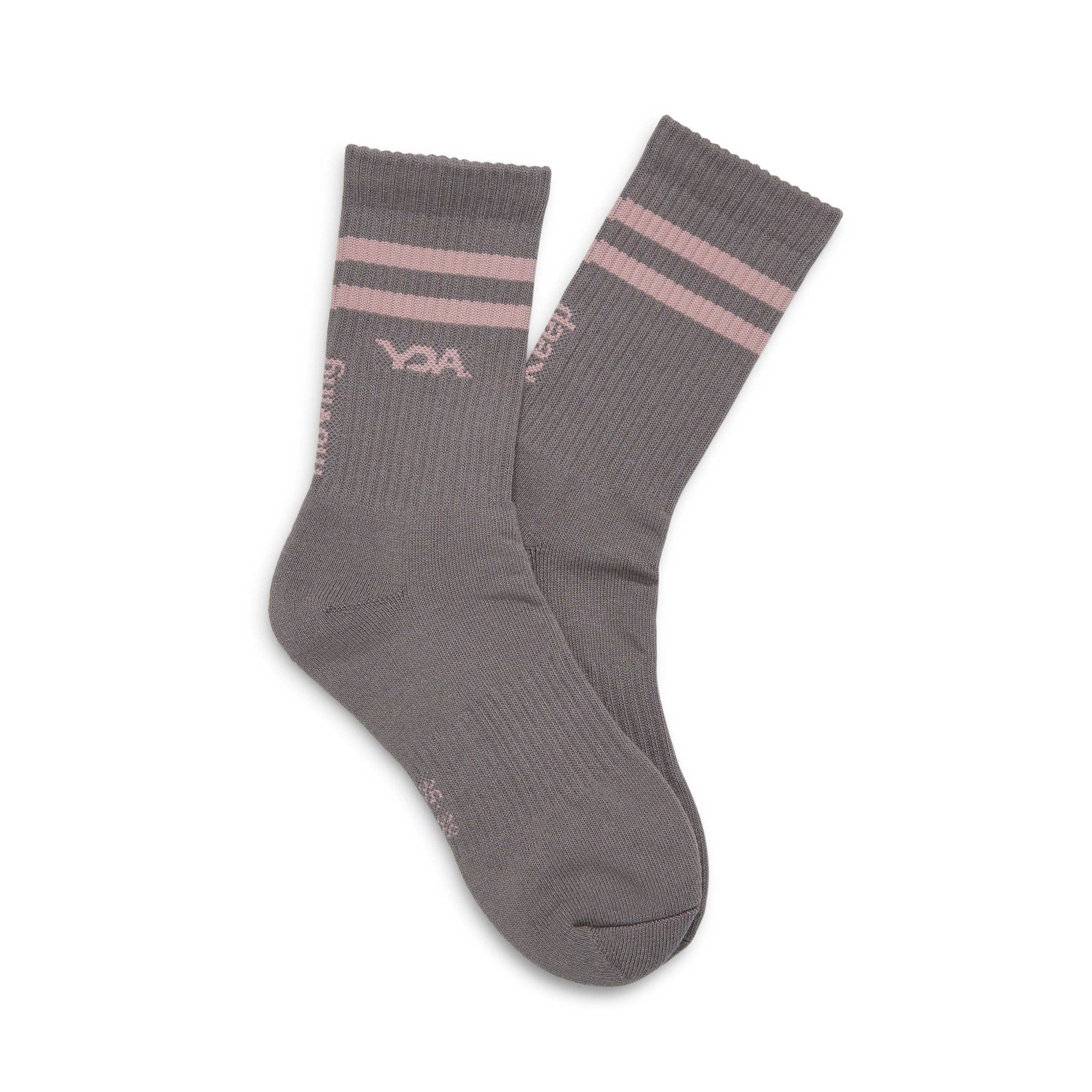 Calzini Grigio-Rosa